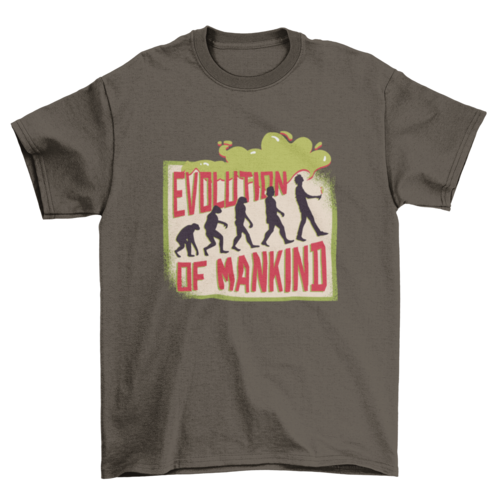 Vaping Evolution T-shirt Design