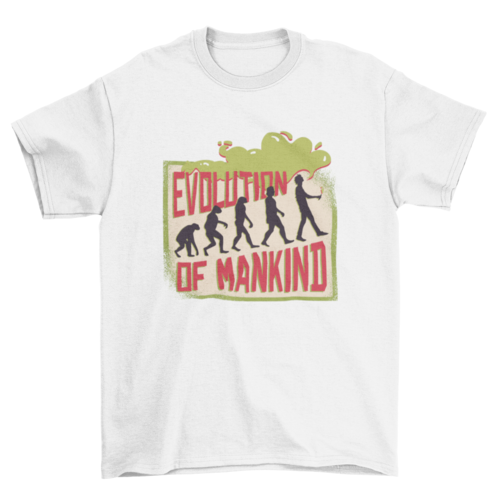 Vaping Evolution T-shirt Design