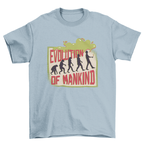 Vaping Evolution T-shirt Design