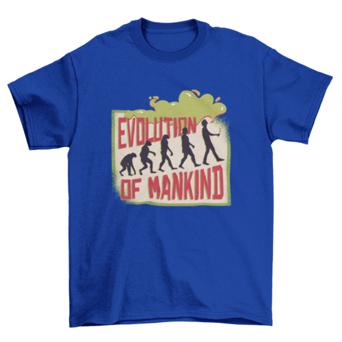 Vaping Evolution T-shirt Design