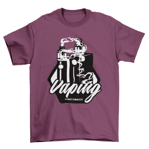 Cool Fashion Vape Black White Vaping Device t-shirt