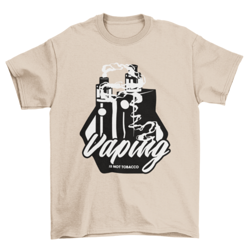 Cool Fashion Vape Black White Vaping Device t-shirt