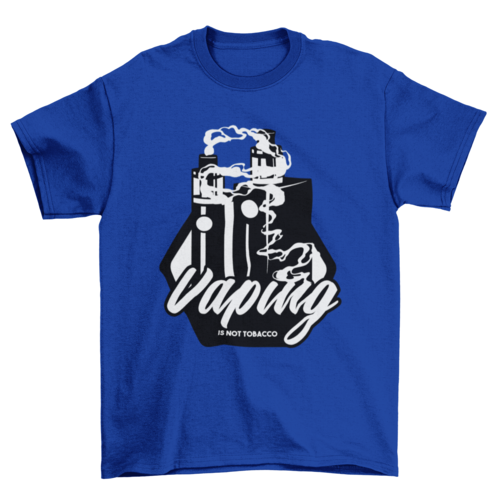 Cool Fashion Vape Black White Vaping Device t-shirt