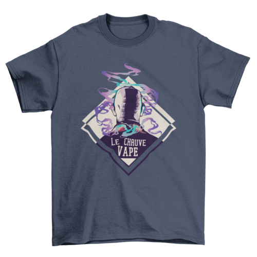 Bald vape t-shirt